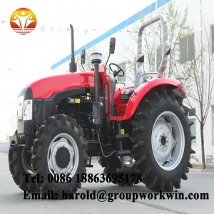 Low fuel consumption wheeled high horsepower farm tractor price